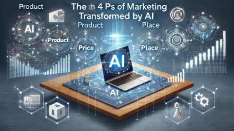4 Ps of Marketing in AI Era - Product, Price, Place, Promotion Enhanced by AI